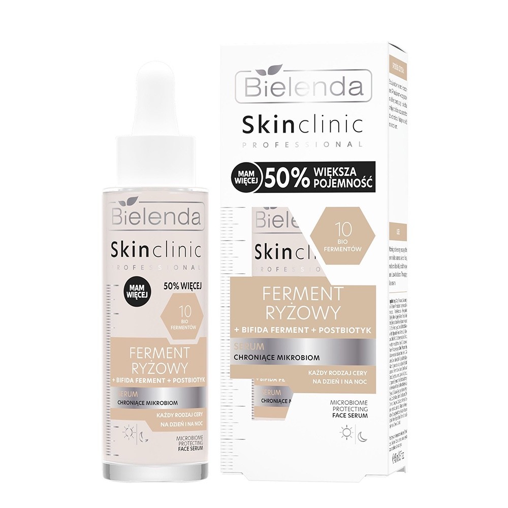 Bielenda Skin Clinic Rice Ferment Microbiome Protective Face Serum 45ml