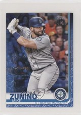 2019 Topps Mini Blue 4/10 Mike Zunino #11 1p5