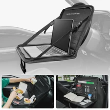 JOYTUTUS Steering Wheel Tray, Car Laptop Desk For Large Car, Pickups etc