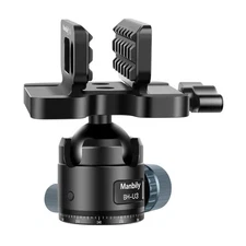 Manbily Shooting Saddle with Low Profile 44mm Ball Head, CNC Aluminum Heavy D...