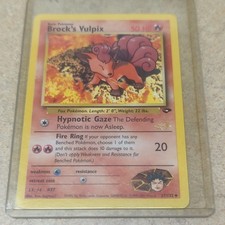 Brock's Vulpix [W Stamped] 37/132 Gym Challenge WOTC 2000 EN on eBay