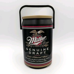 Vintage 1997 Miller Genuine Draft Beer Can Cooler by Kooler Kraft 16.5” H x 8” W