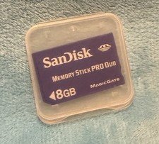    8gb SANDISK LEXAR Sony Memory Stick Pro duo for Sony cybershot Cameras PSP   