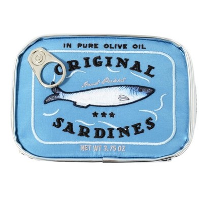 Toiletry Bag Canned Sardines Shaped Makeup Bag Home Travel Cosmetic Bag Handbag
