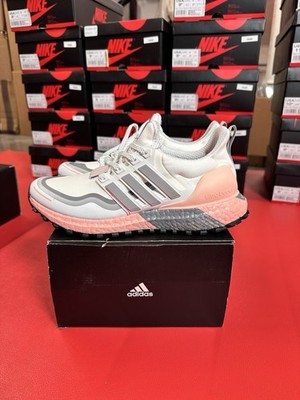 Adidas UltraBoost Guard White Pink Silver Women s Size 8