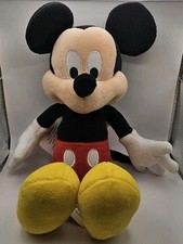 Mickey Mouse 10" Collectible Plush Disney Parks Authentic - Used With Tag