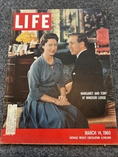 Life Magazine March 14, 1960 &ldquo;Margaret And Tony At Windsor Lodge&rdquo;