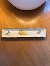 Hammersley Pin Tray spoon rest.......in Golden Glory Rose