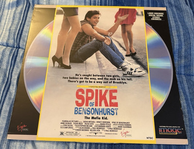 Spike of Bensonhurst The Mafia Kid  ( LASERDISC) Sasha Mitchell  Extended play