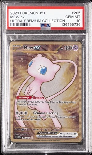 2023 POKEMON 151 ULTRA-PREMIUM COLLECTION #205 MEW EX PSA 10