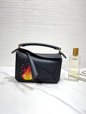 Mini bolsa rompecabezas Loewe x Studio Ghibli Howl's Moving Castle Calcifer Black Fire