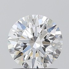 Cert. GIA 1 CT Round Brilliant Natural Mined Diamond Loose D color SI1 clarity