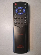 Redi Remote Universal TV Remote Control Slide-Down Panel Keypad Tested Works!