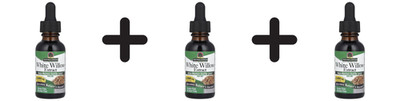 3 x Natures Answer White Willow Extract - 30 ml. (411,00 EUR/L)