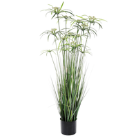 KüNstliches Papyrus Im Topf Kunstgras GrasbüNdel GrüN 120 Cm Hoch