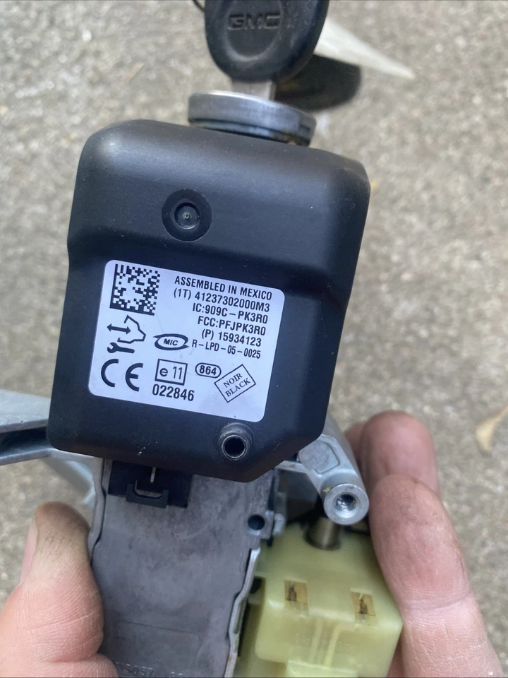 💥 2007-2017 GMC Acadia Outlook Traverse Ignition Switch Immobilizer + Key OEM - Image 4 of 4