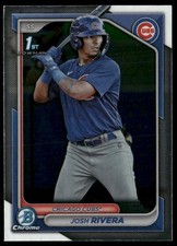 2024 Bowman #BCP-115 Josh Rivera Chicago Cubs 1