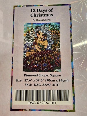 Retired DAC 12 Days of Christmas Hannah Lynn - SEALED Square Grand 27.6x37'' Kit