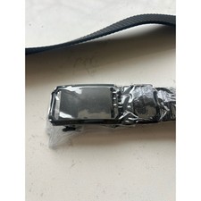 Mens Tactical Belt Nylon Webbing Automatic Buckle Black Adjustable