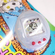 Tamagotchi Milky White Gen1 Hakken w/ Manual 1997 Bandai Virtual Pet In Stock