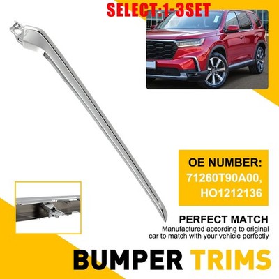 Chrome Front Left Driver Side Grille Trim Grill Fit Honda Pilot 2023 24 25 1-3X