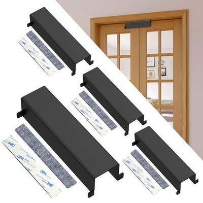 Pisman Metal Bifold Door LockFits Folding Closet Doors from 1 1/8'' 3/8'' Thick...