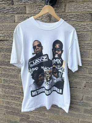 Vintage Tour Shirt Rare Hard Knock Life 1999 Jay Z DMX Method Man Red Man Large