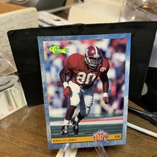 NFL - 1993 Classic Draft Picks Football Eric Curry Rookie Card # 5