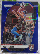 2024 Panini Prizm WNBA Blue Velocity Prizm #96 Allisha Gray