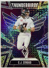 2025 Panini Phoenix - Thunderbirds C.J. Stroud #19 Silver Mojo /75 Texans