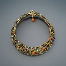 Signed Heidi Daus Fantasy in Flight Beautiful Rhinestone Necklace Boxed