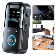4In1 Bluetooth Audio Adapter Wireless Receiver Transmitter MP3 Player 3.5mm Aux