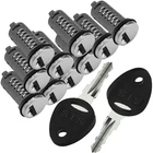 10x Socket Cylinder Cylinder Key Lock Caravan Motorhome STS 43 + ZADI