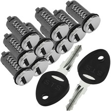10x Socket Cylinder Cylinder Key Lock Caravan Motorhome STS 43 + ZADI