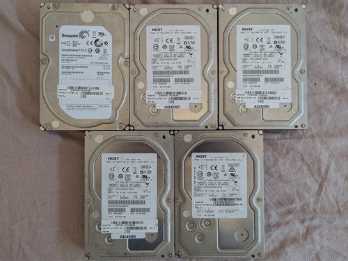 Disque Dur Seagate SAS 4 To - 7200 RPM, 3,5" - Occasion En Bon état Pour Serveur/data Center