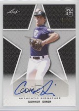 2020 Leaf Perfect Game National Showcase /50 Connor Simon #BA-CS4 Auto nd3