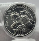 12 Labors of Hercules Mares of Diomedes VIII 1 oz .999 Fine Silver Round