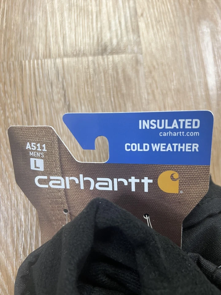 Guantes Carhartt Para Hombre Grandes Aislados Impermeables Invierno Trabajo Clima Frío A511 Foto 3 de 4