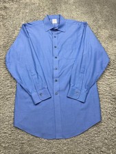 Brooks Brothers Shirt Men 17-34 Madison Non Iron Cutaway Collar Career Button Up
