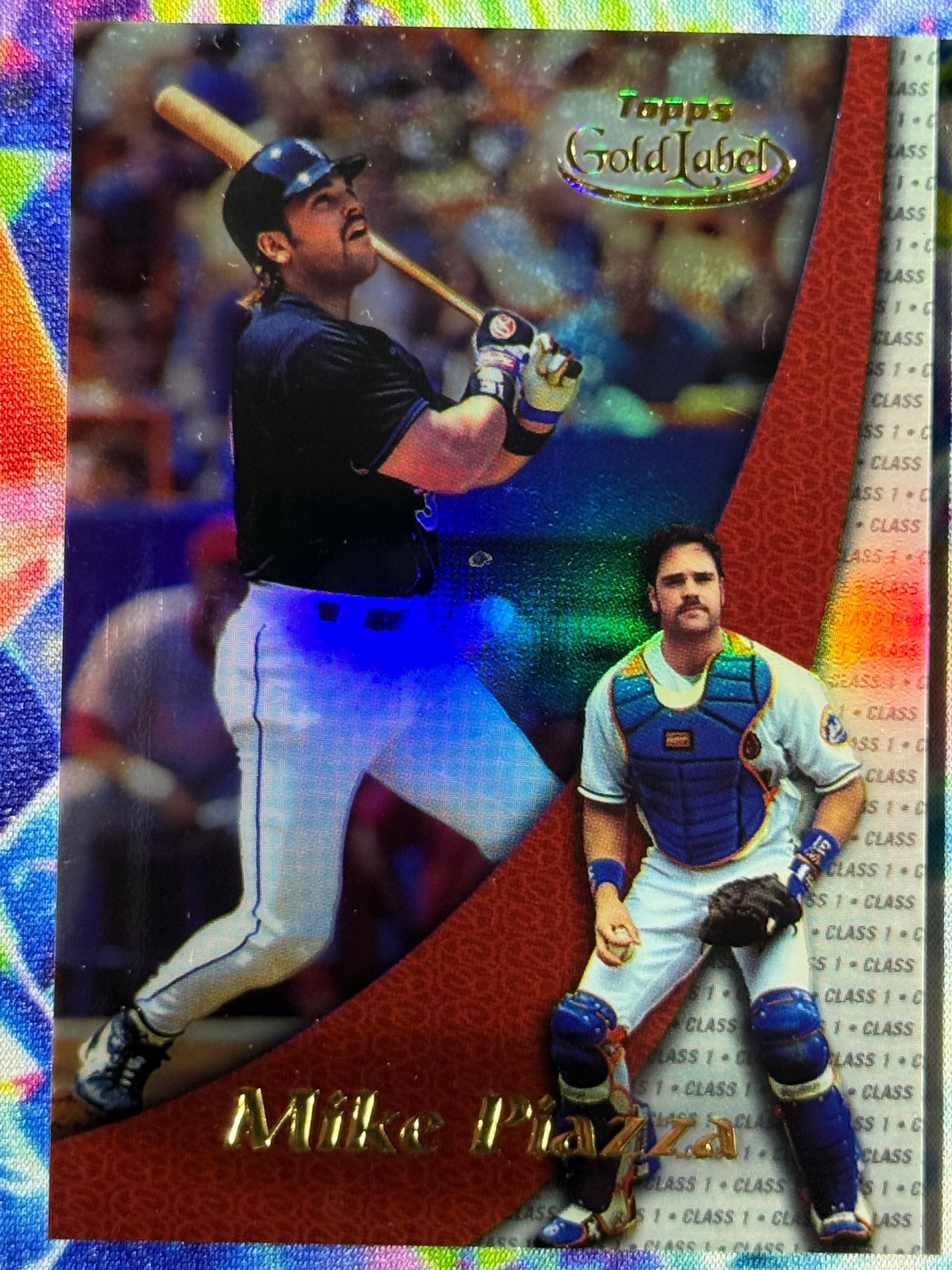 2000 Topps Gold Label #31 Mike Piazza Mets
