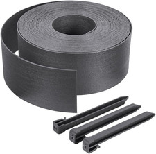 ® Bordo Giardino Flessibile, Bordi Aiuole PE Bordura per Prato Con Picchetti Di