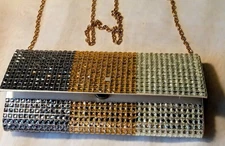 Evening Clutch Bag Or Evening Shoulder By Call It Spring 9.5" Long. #C.    CO#2