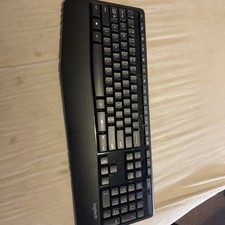 Logitech K345 Wireless Ergonomic Keyboard Black Keyboard Only
