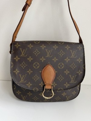 Authentic Louis Vuitton Monogram Saint Cloud GM Crossbody Bag