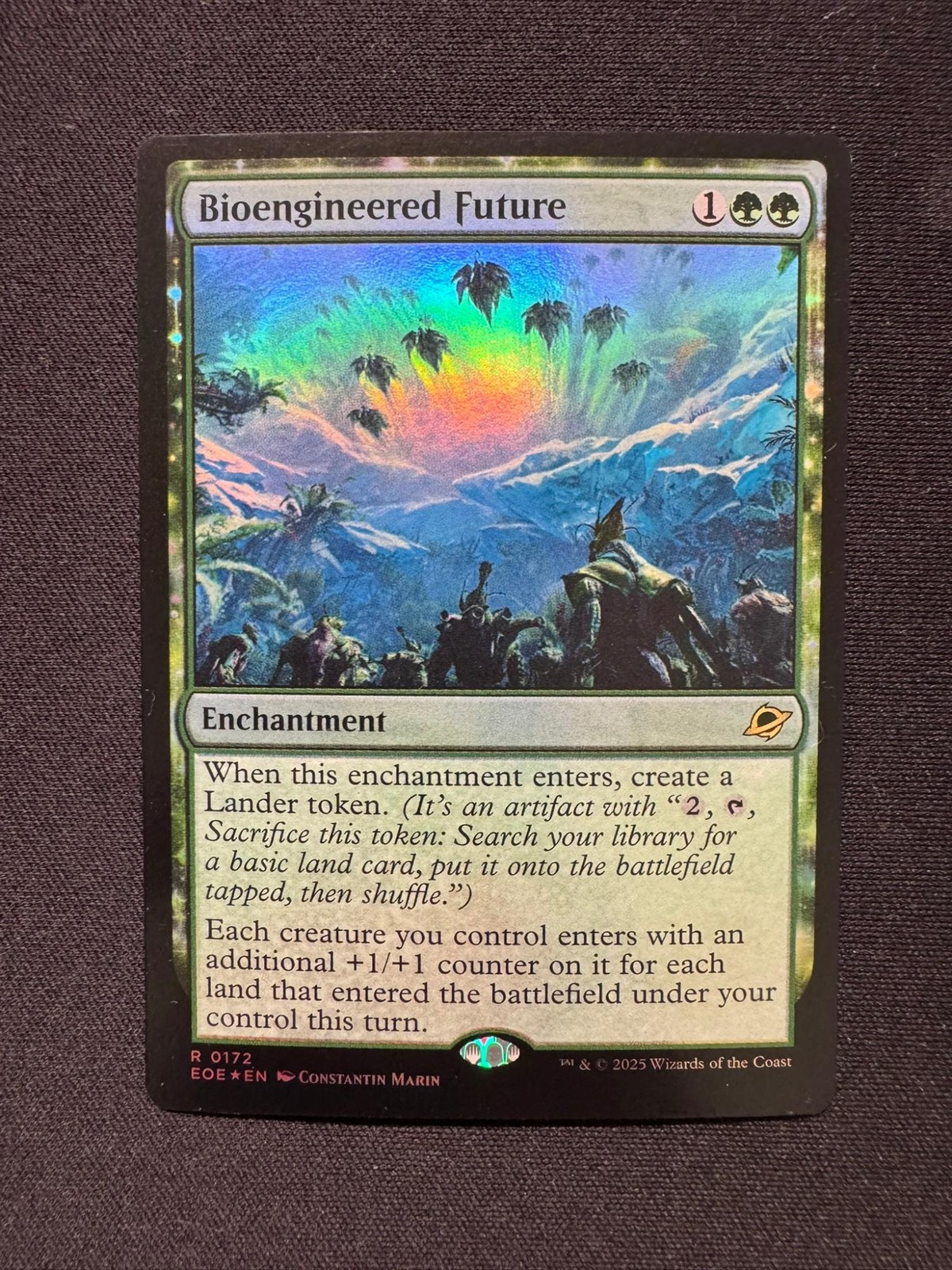 BIOENGINEERED FUTURE FOIL - Magic: The Gathering - NM/M