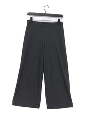 Indi & Cold Women's Sports Bottoms S Grey 100% Other Wide-Leg Sweatpants