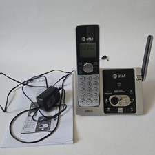 AT T CL82353 Dect 6.0 Cordless Phone Answering Machine Caller ID Announce 1 Hand