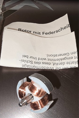 Rotor für Motor Typ 88. HAG 160148-90 mit Federscheibe | Zustand: Neu: Sonstige (siehe Artikelbeschreibung)