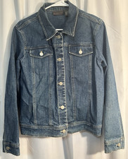 Relativity Women s Blue Denim Jean Jacket Size Large