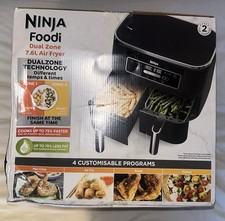 Ninja Foodi 4 in 1 Dual Zone Air Fryer 7.6L AF200UK